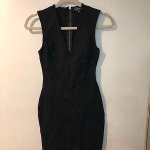Lulus XS Black Dress